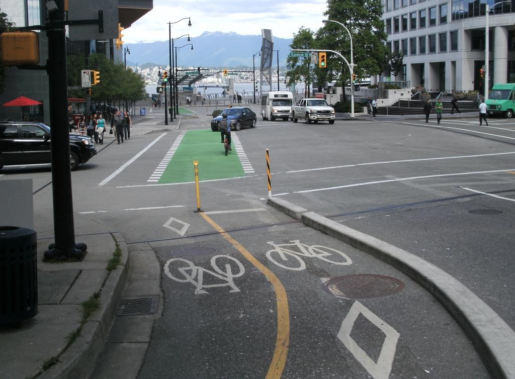 Flashback Friday: Vancouver Separated Bikeways