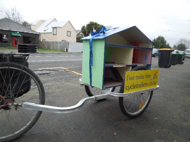 Moving house by bicycle