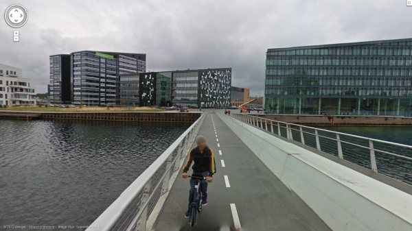 Cyclists and pedestrians only bridge - Copenhagen