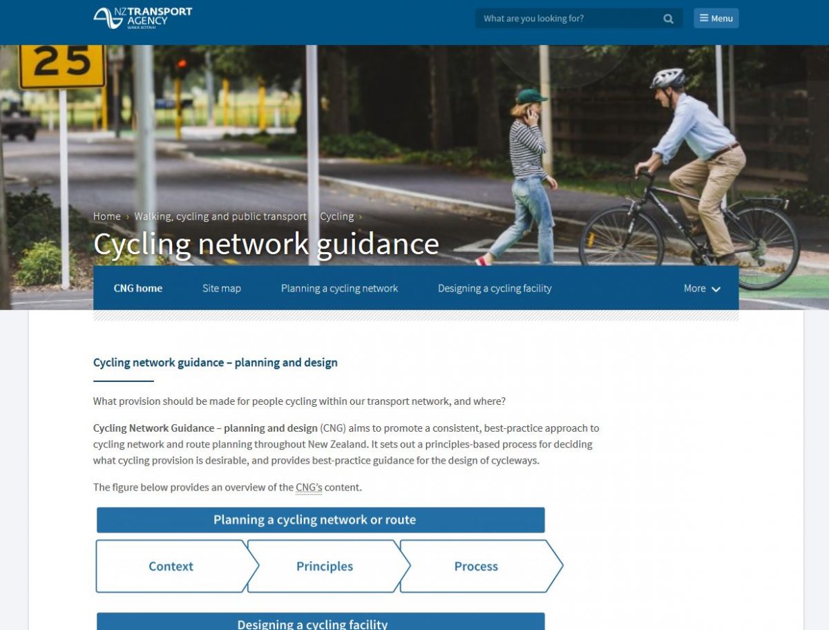 New National Cycle Network Planning / Design Guidance
