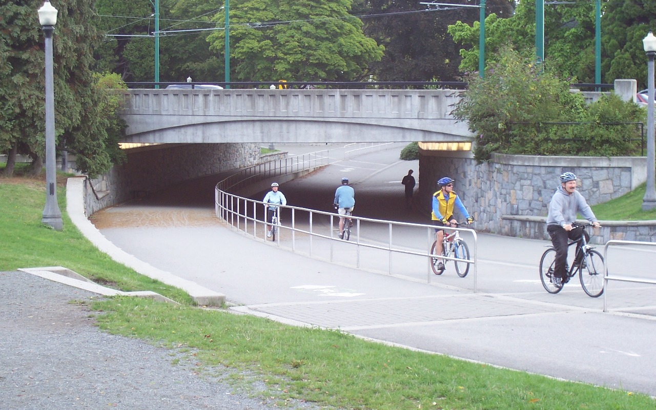 Underpass in Stanley Park, Vancouver