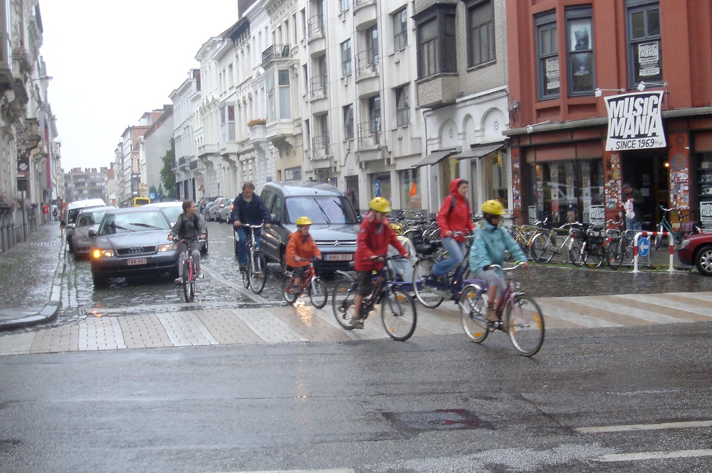 Cycling in the Wet