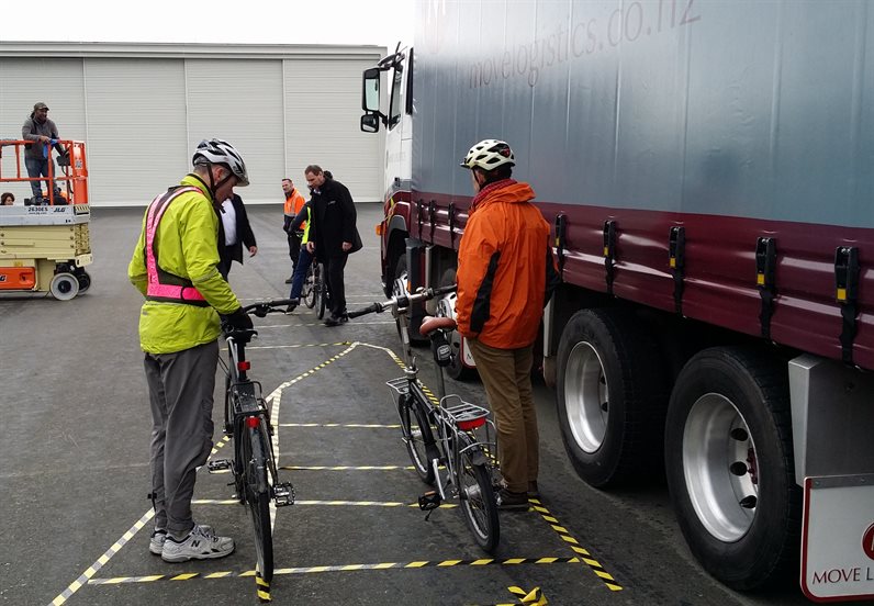 Flashback Friday: Trucks and Bikes – Learning how to Share