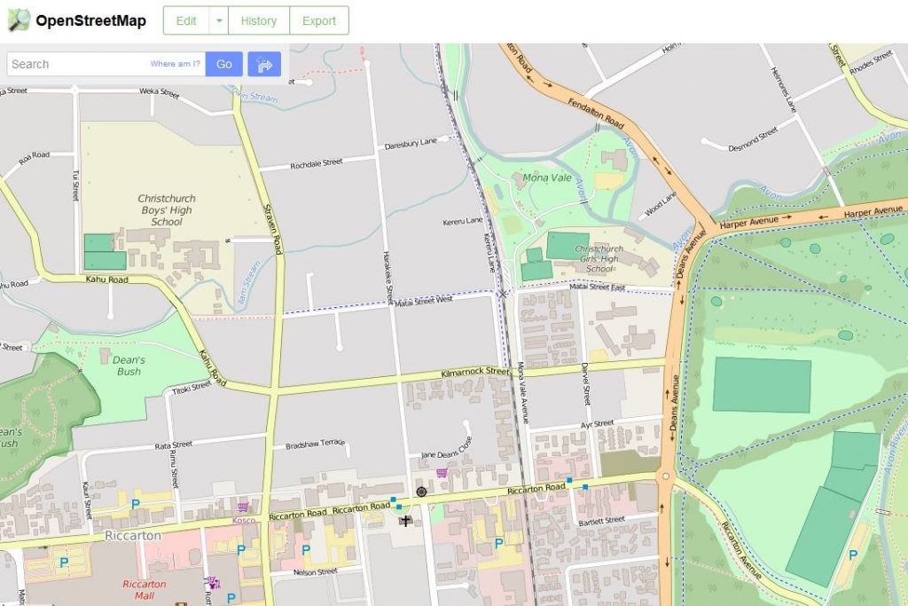 Mapping Christchurch S Cycleways Cycling In Christchurch   OpenStMap Chch 1024x683 