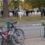 Flashback Friday Photo of the Day: Anzac Day Bike Parking