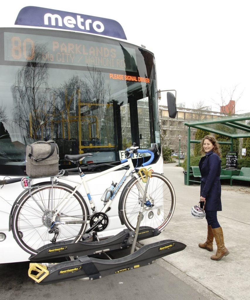 Bike and bus can go together well too