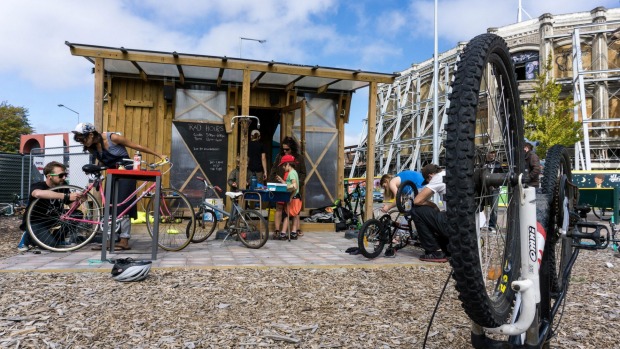 Always plenty going on at the RAD Bikes shed (c/ Isaac Spedding)