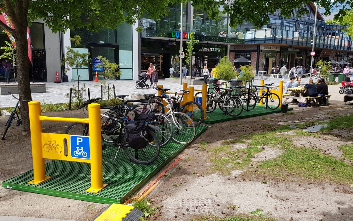 Photo of the Day: New Central City Bike Parking