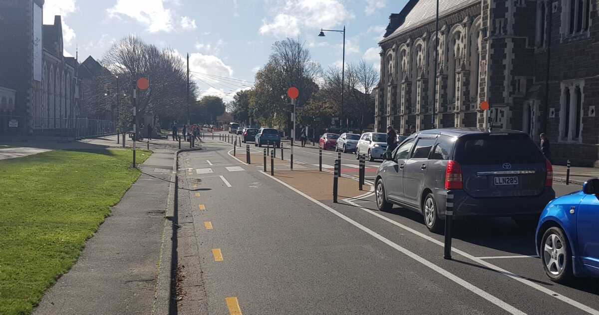 First Look: Rolleston Ave / Park Tce Cycleway