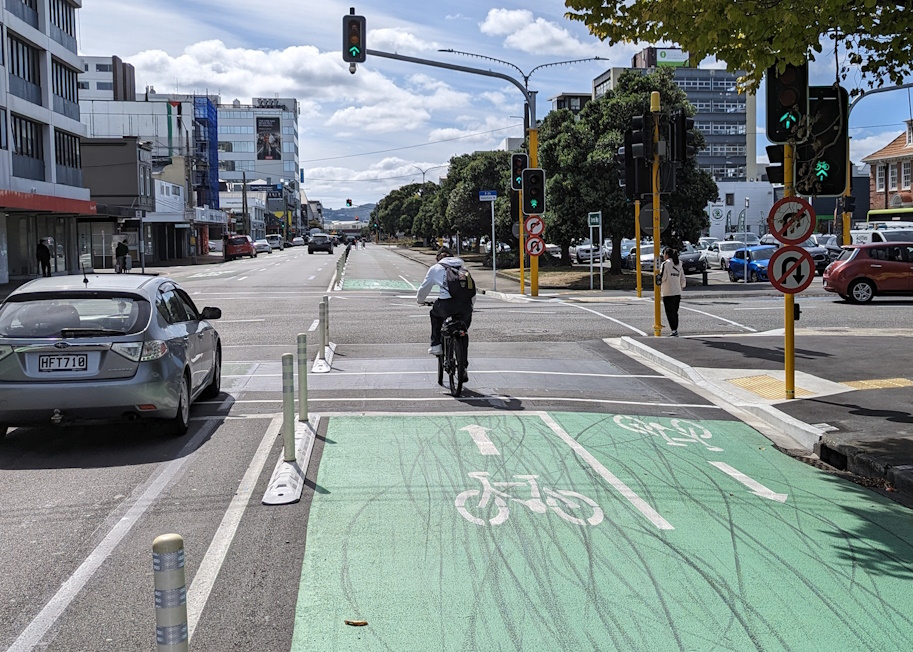 New cycleways in Wellington are making a difference