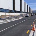 Photo of the Day: Antigua St cycleway takes shape