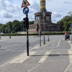 Photo of the Day: Berlin roundabout cycle crossing