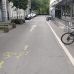 Photo of the Day: Contra-flow cycling in Zürich