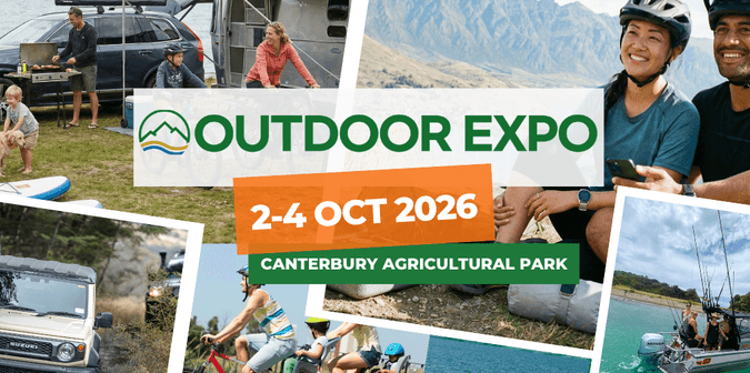 Visit the 2026 Chch Outdoor Expo – and get a Cycling in Chch discount!