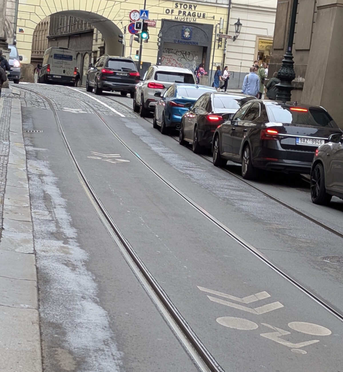 Biking in Prague